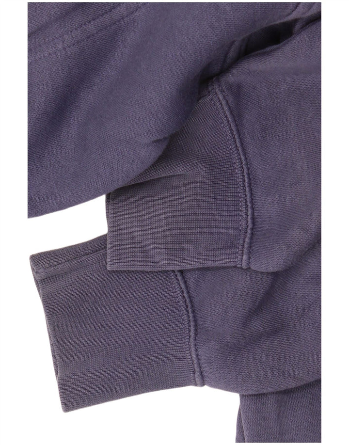 Nike Pull à capuche pour homme en coton bleu marine Taille L