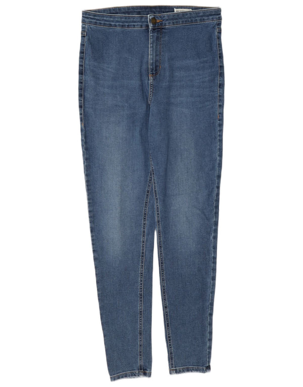 Marks & Spencer Jean super skinny pour femme UK 14 Large W32 L30 Bleu Coton