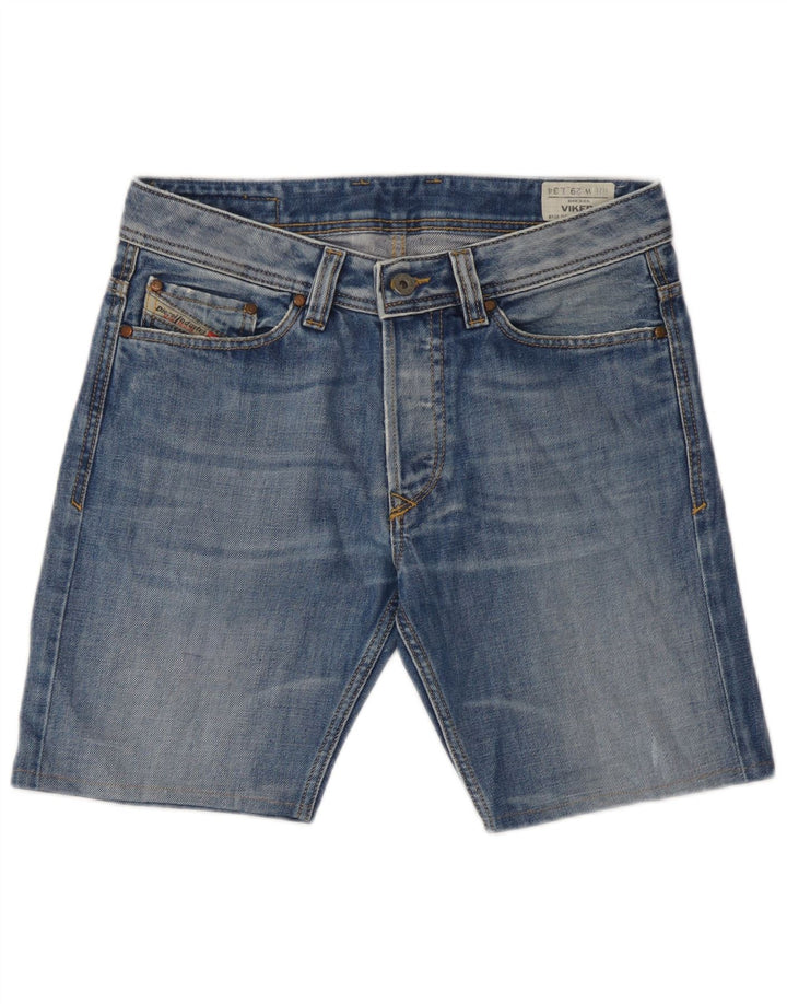 Diesel Short Viker Denim W29 Homme Bleu Moyen Coton