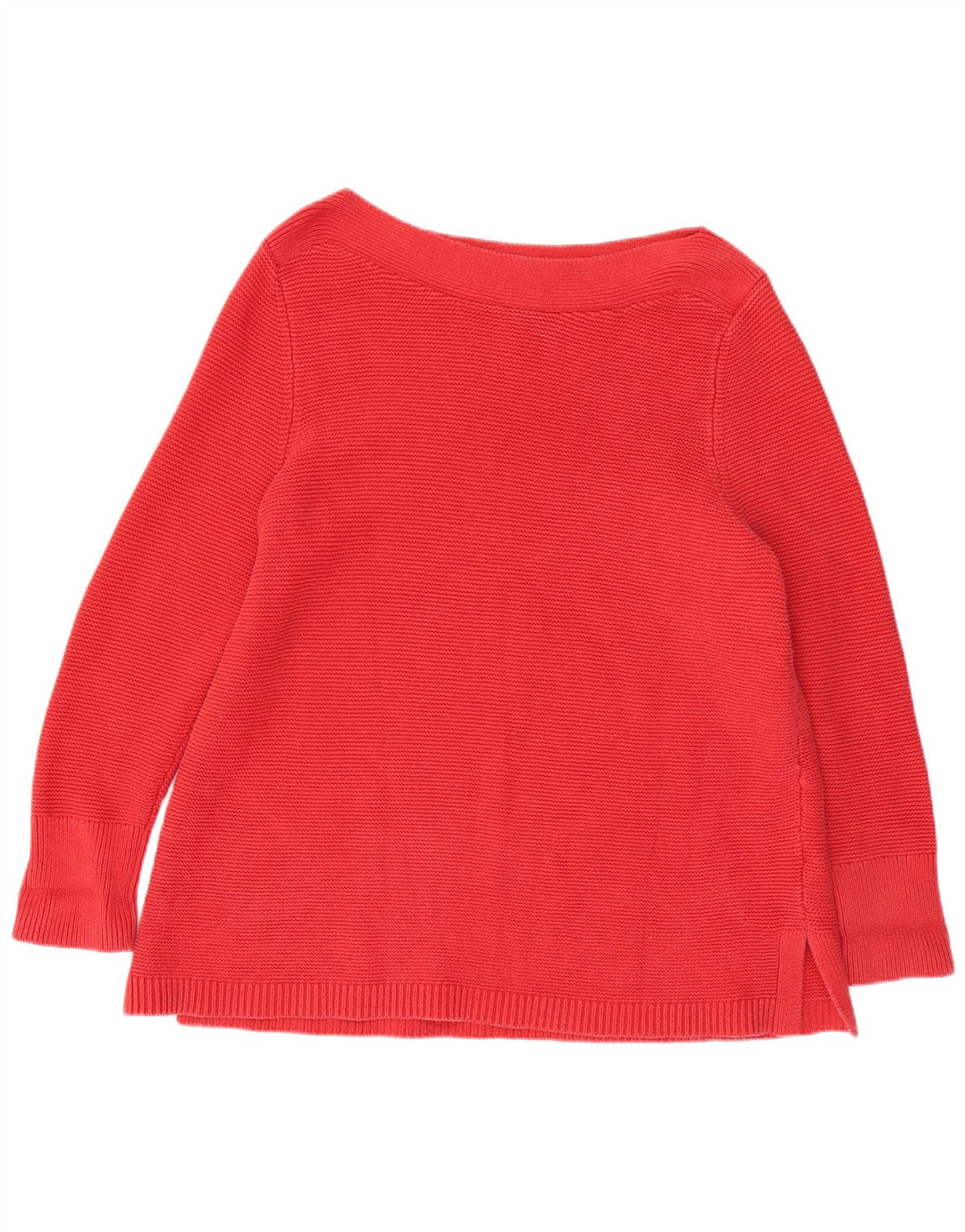 WHITE STUFF Pull col bateau pour femme UK 22 3XL Rouge Coton