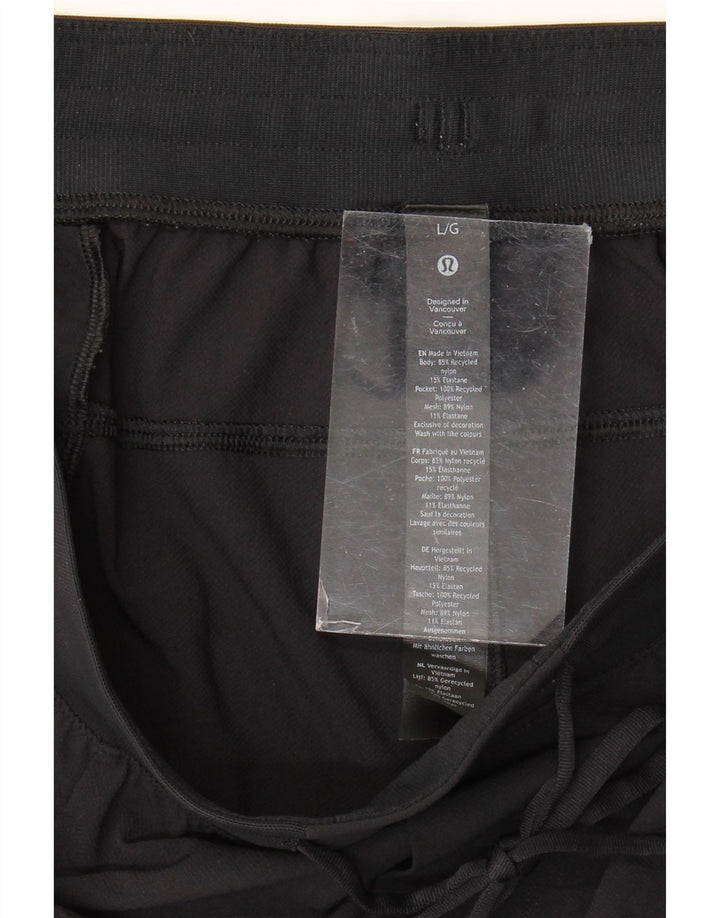 Lululemon Short de sport pour femme en nylon noir