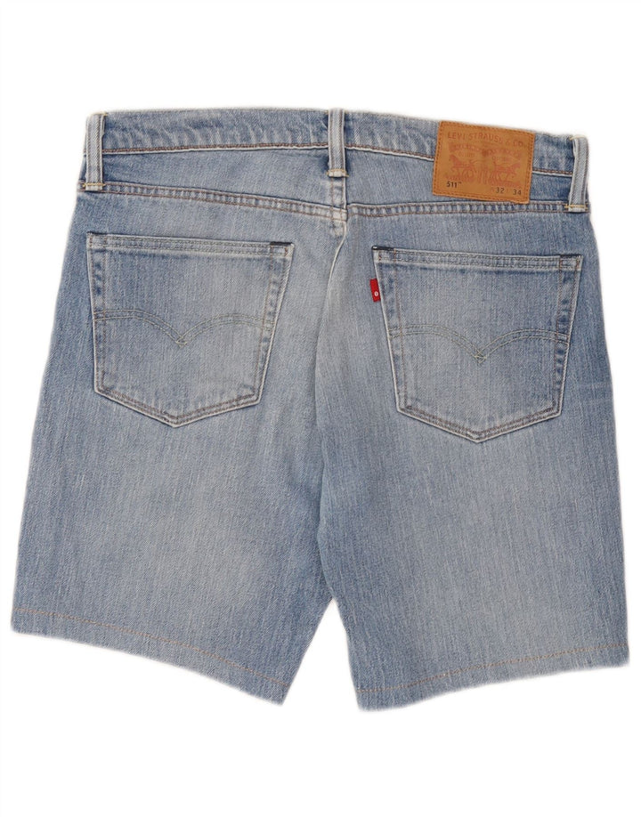 Levi's Short en Jean 511 W32 Homme Bleu Moyen Coton