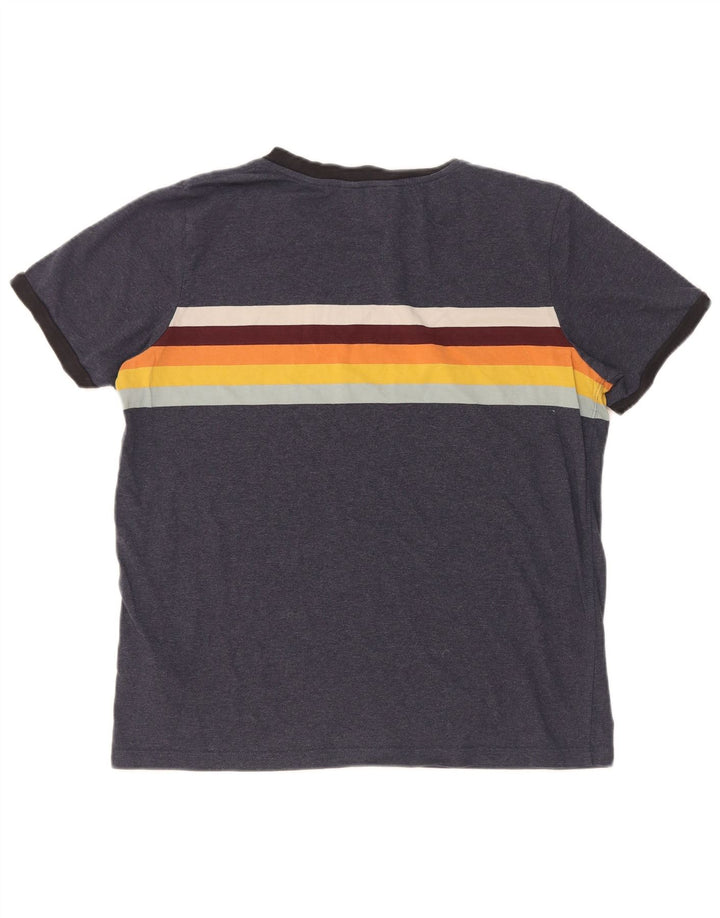 Superdry T-Shirt Homme Bleu Marine Moyen Colourblock