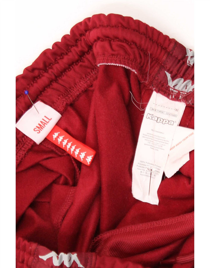 Kappa Pantalon de Survêtement Graphique Homme Petit Bordeaux Polyester