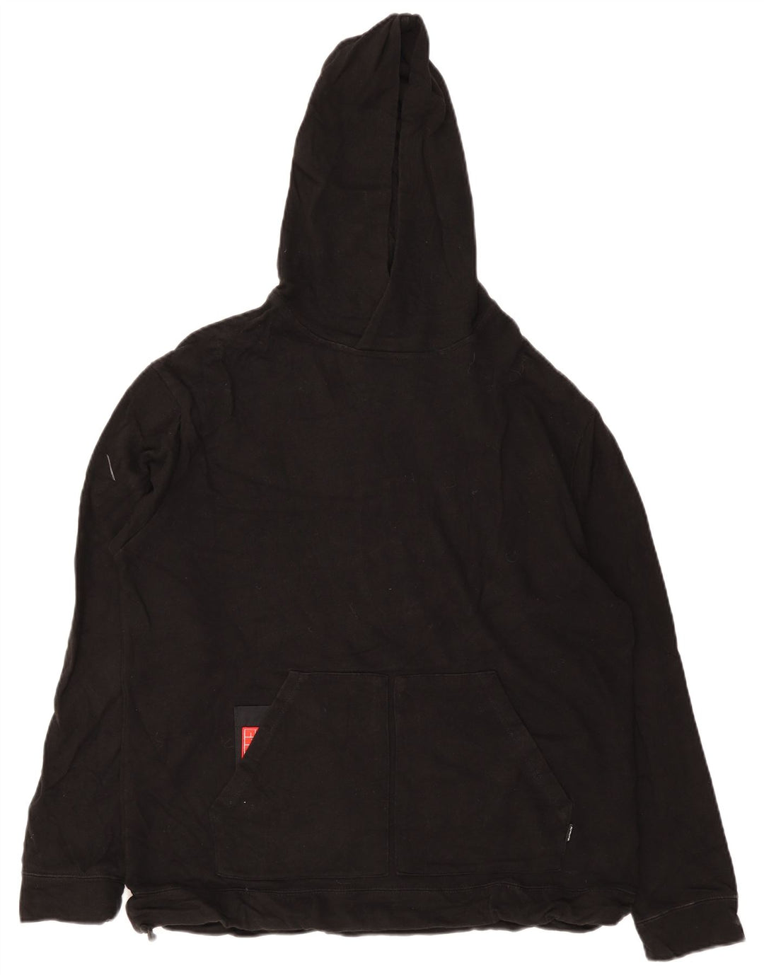Hurley Pull à capuche pour homme en coton noir Large