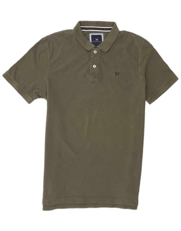 Crew Clothing Polo Homme XL Kaki Coton