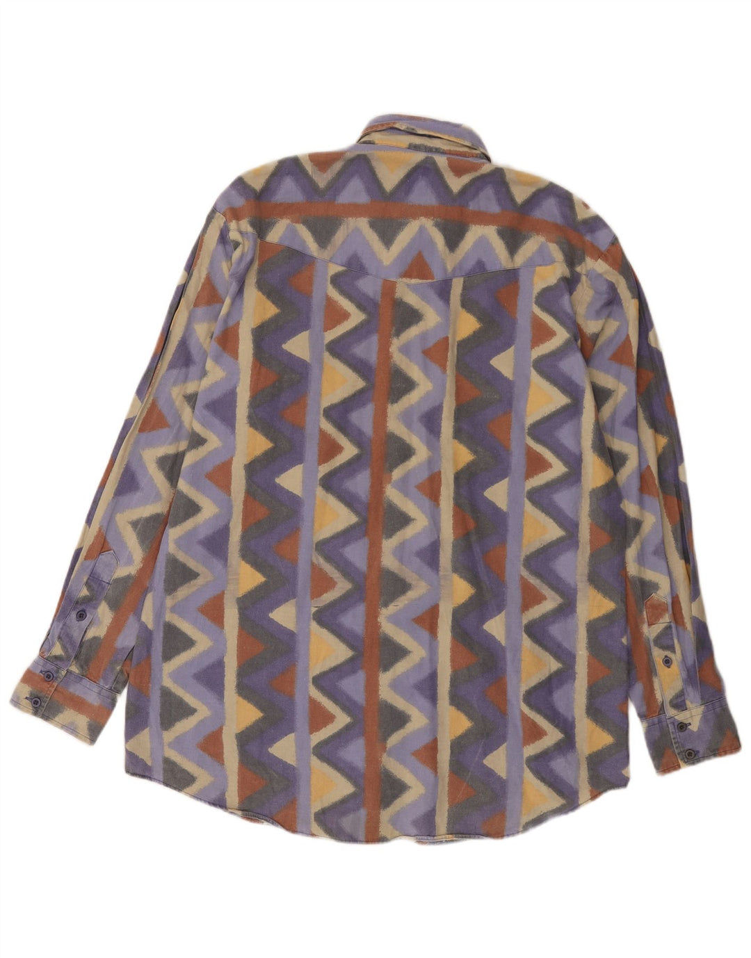 Chemise Homme Vintage Grand Chevron Multicolore