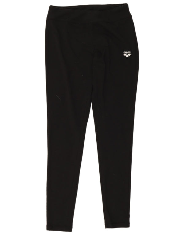 Arena Leggings Femme UK 12 Coton Noir Moyen