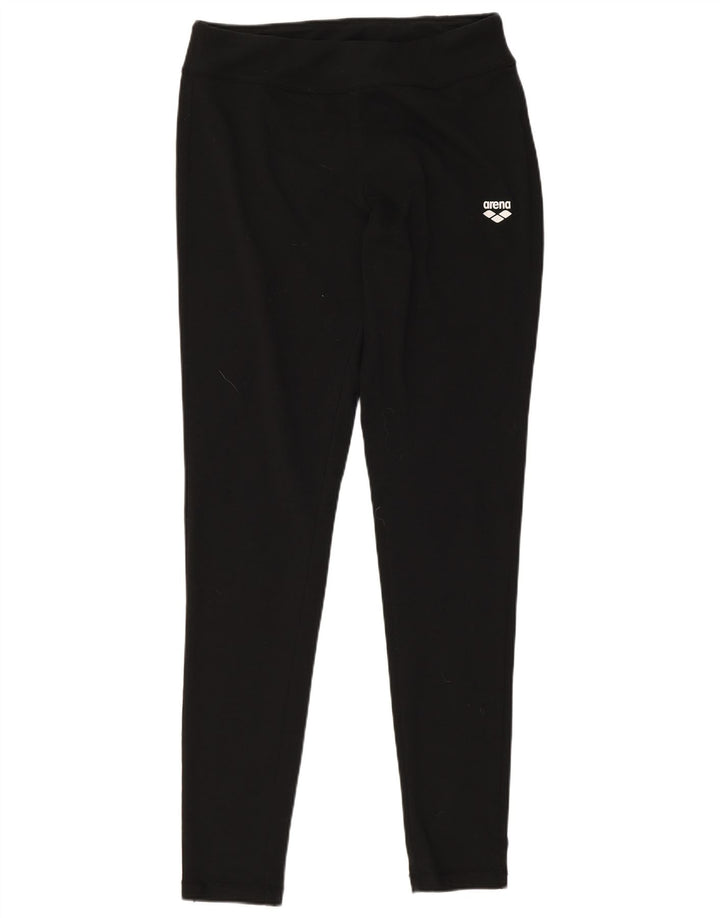 Arena Leggings Femme UK 12 Coton Noir Moyen