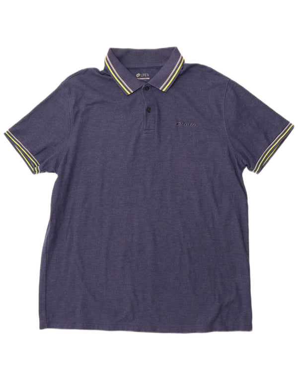 Polo Homme LOTTO 2XL Bleu Marine