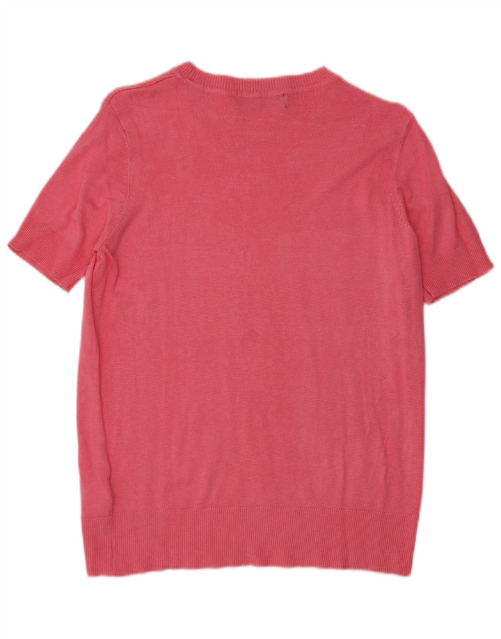 Marks & Spencer Pull col bateau pour femme UK 8 Small Rose