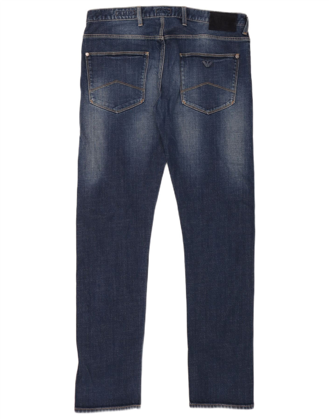 Jeans Slim J10 pour Femmes Armani W33 L34 Bleu Coton