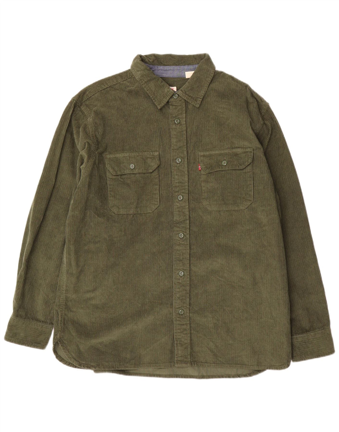 Levi's Chemise Relaxed Corduroy Homme Vert Coton