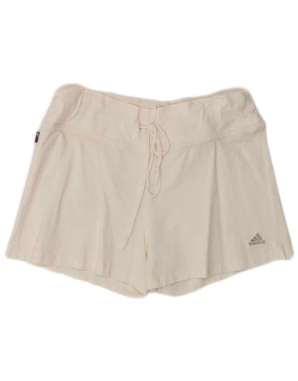 Adidas Short de sport pour femme UK 18 XL Coton blanc