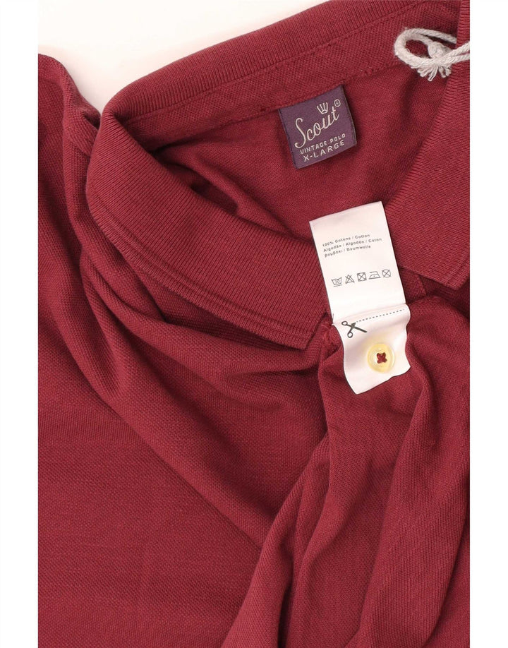 Polo Scout Homme XL Coton Marron