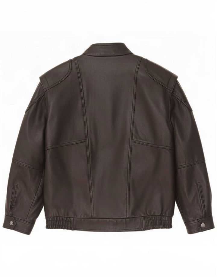 Harro Veste en cuir pour homme IT 52 XL Noir