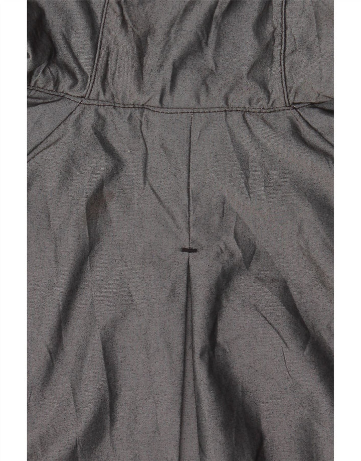 Nike Veste de pluie à capuche pour homme UK 38 Gris moyen Colorblock Nylon