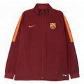 Nike Veste de survêtement Barcelone XL pour homme en polyester color block Bordeaux