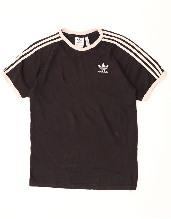 Adidas T-Shirt Homme Haut Noir Moyen Coton