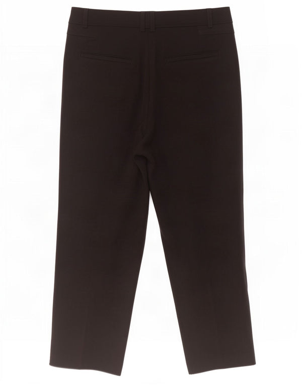 Marks & Spencer Pantalon court pour femme UK 12 Medium W32 L25 Noir