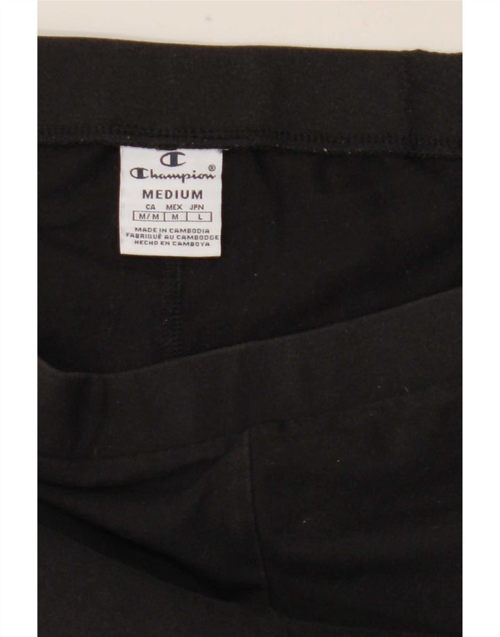 Champion Leggings Femme UK 12 Moyen Noir