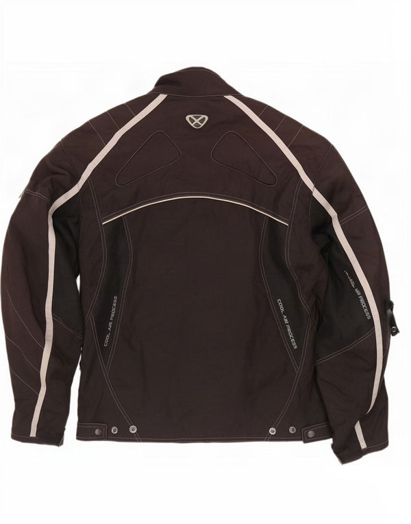 Ixon Veste de moto graphique Racer pour homme UK 38 Medium Noir Polyester