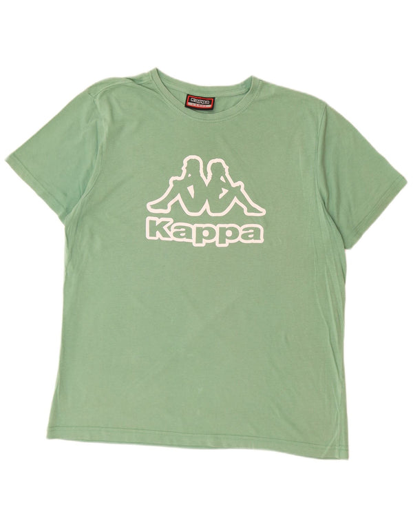 KAPPA T-Shirt Graphique Homme Grand Vert