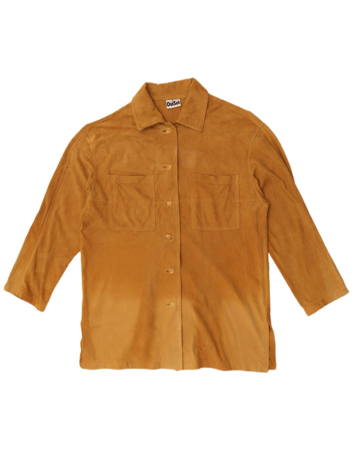 Oui Set Chemise Oversize Femme EU 36 Petit Marron