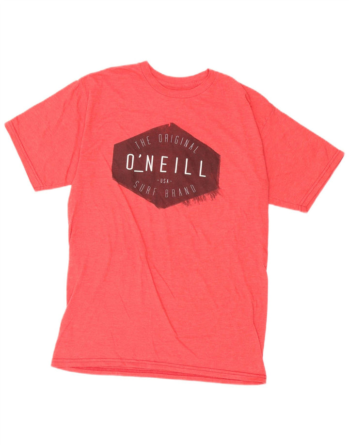 O'Neill T-Shirt Graphique Coupe Moderne Homme Rouge Moyen Coton
