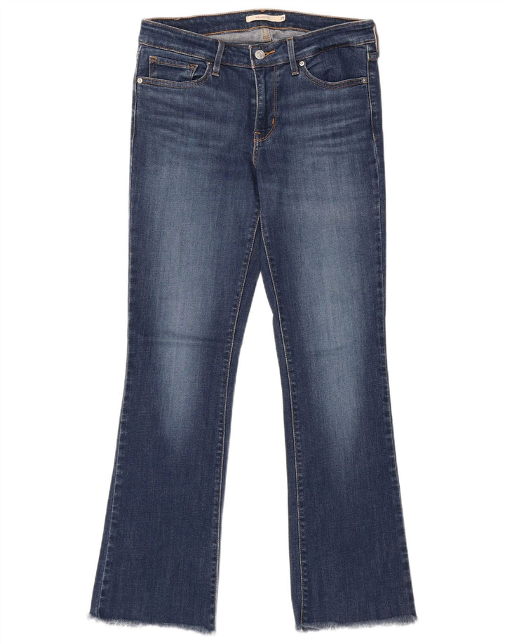 LEVI'S Womens 715 Bootcut Jeans W29 L29 Blue Cotton