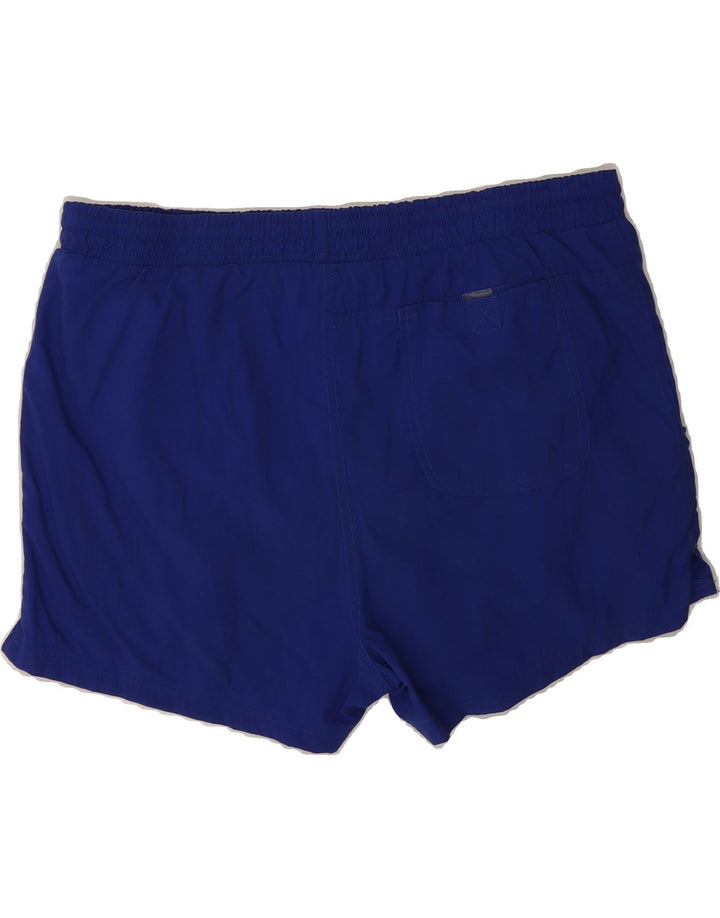 REEBOK Mens Swimming Shorts Small Navy Blue Polyester Vintage Reebok and Second-Hand Reebok from Messina Hembry 