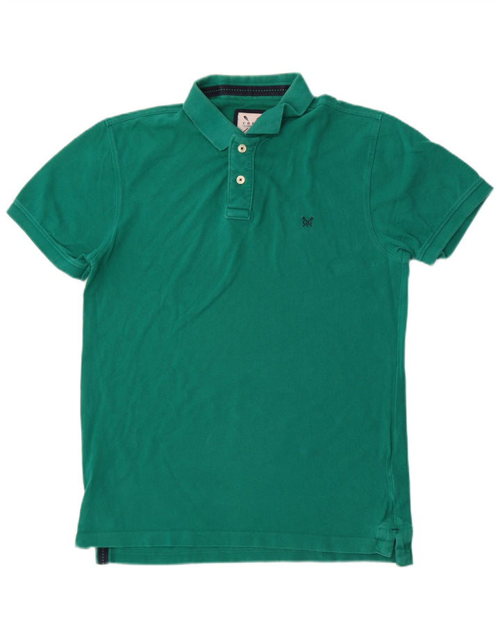 Crew Clothing Polo Homme Vert Moyen Coton