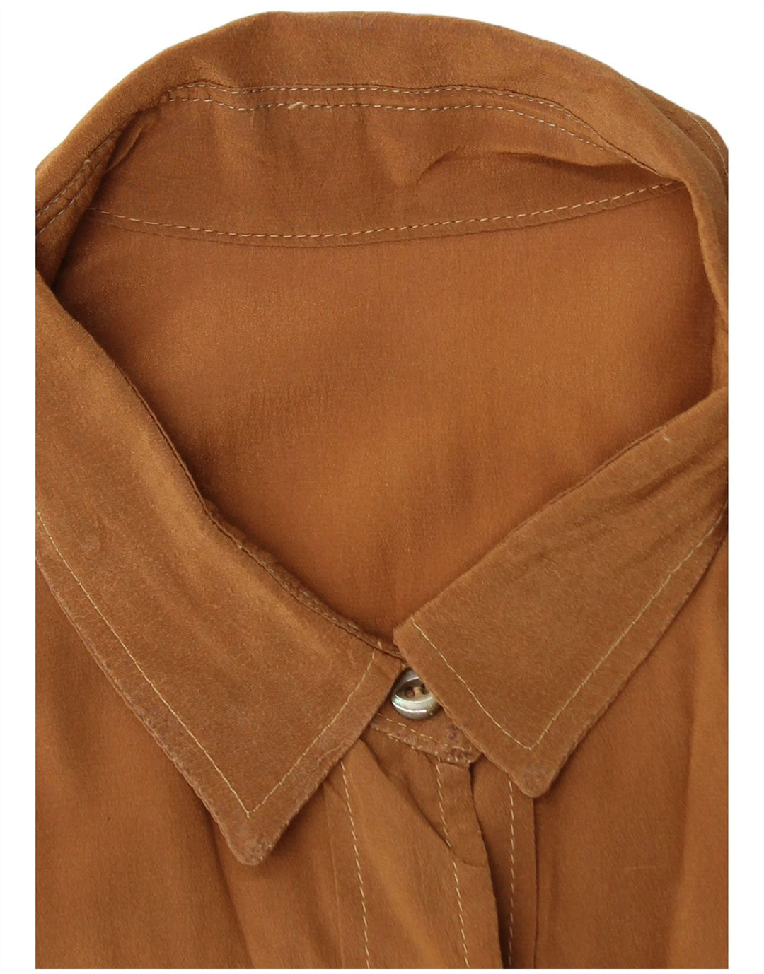 Chemise femme VINTAGE UK 18 XL Marron