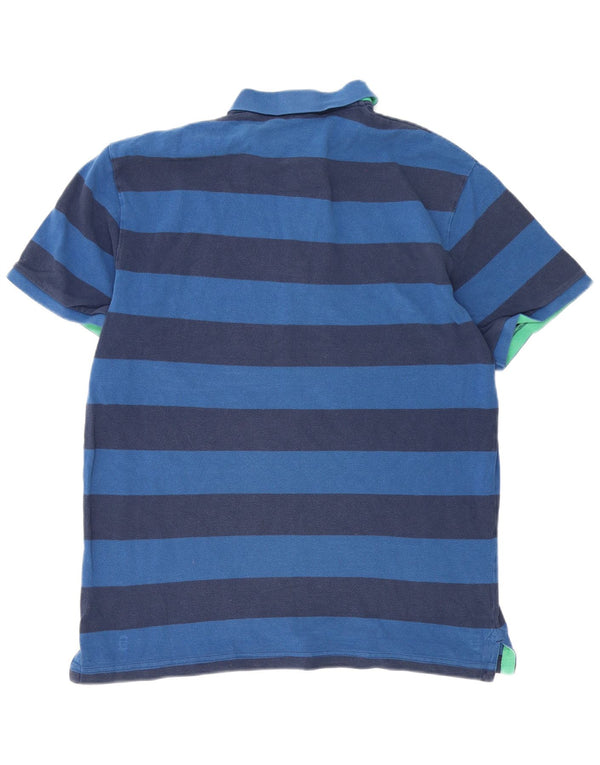 Polo Homme Gap 2XL Coton Rayé Bleu Marine