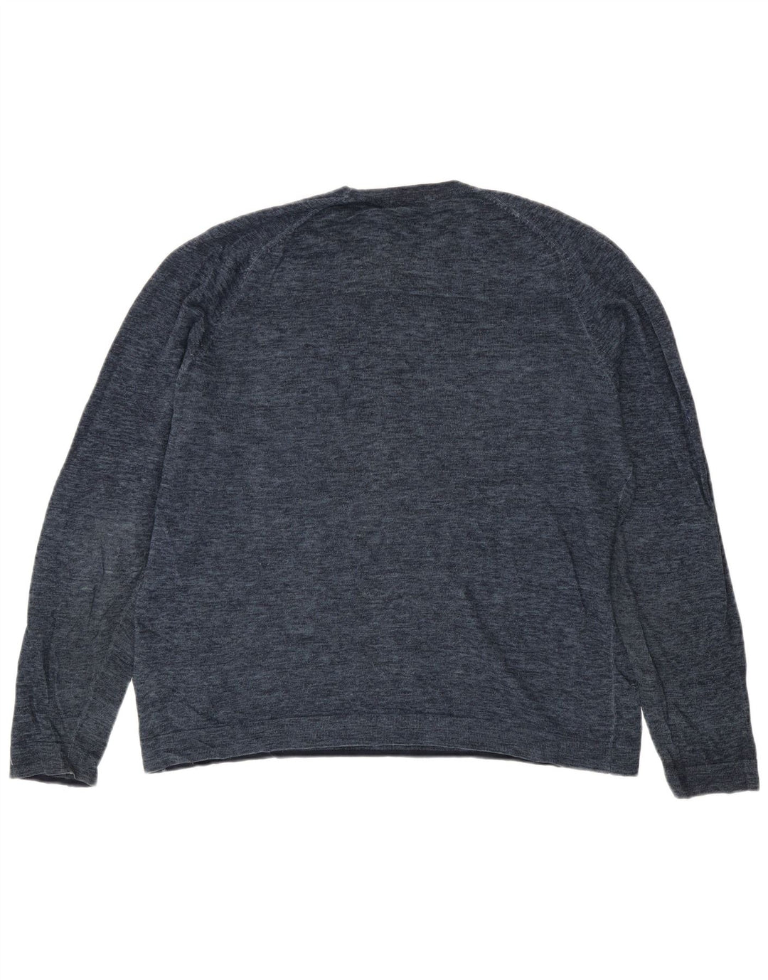 Marks & Spencer Pull à col rond Blue Harbour pour homme, grand bleu marine
