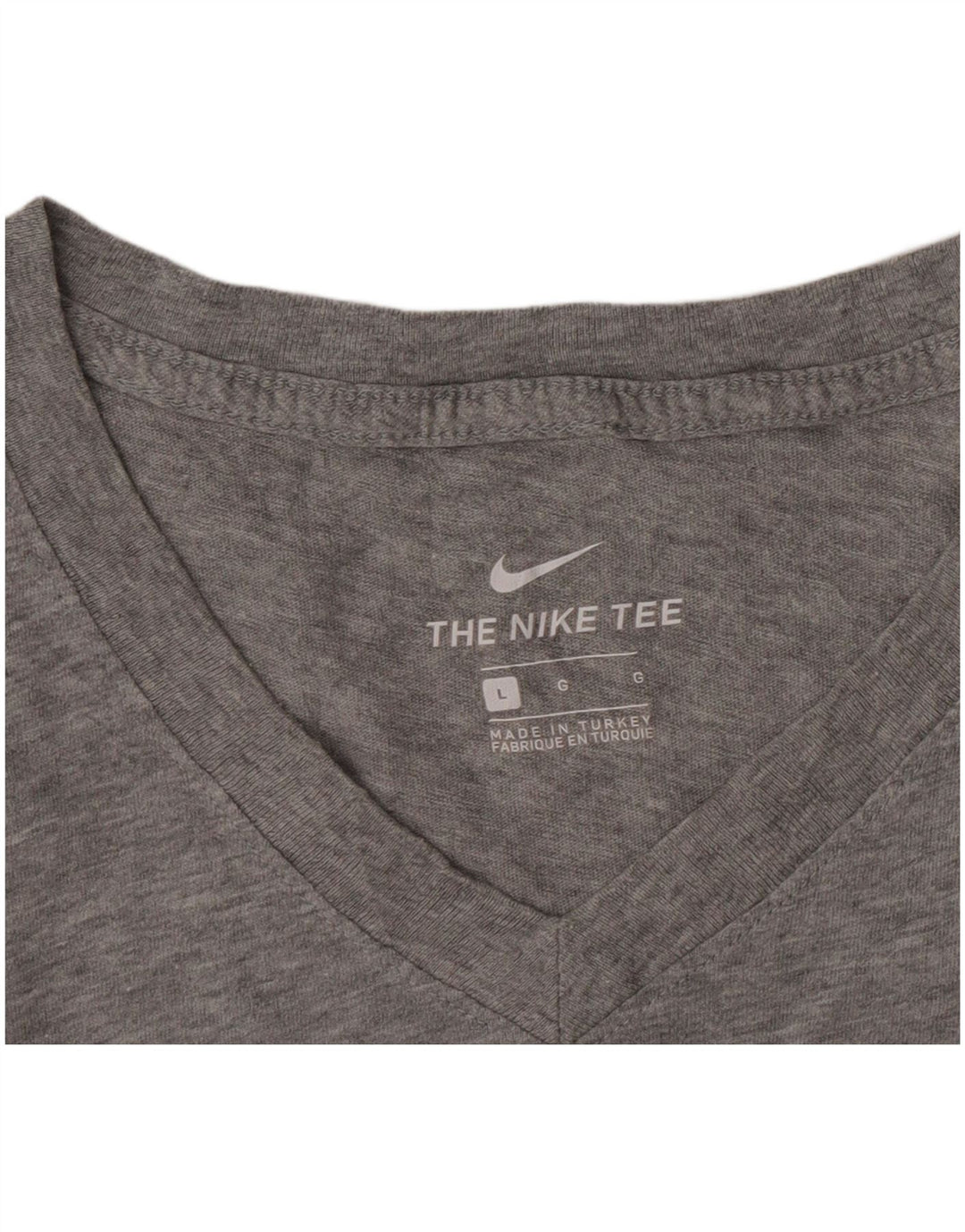 Nike T-Shirt Homme Grand Gris