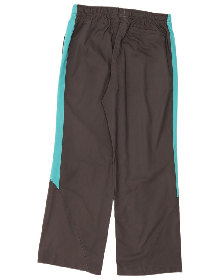 Reebok Pantalon De Survêtement Femme UK 42 Gris Moyen Colorblock Polyester