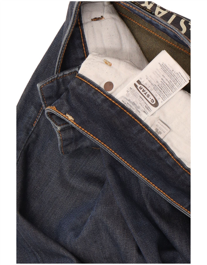 G-Star Jean droit homme W31 L34 bleu marine coton