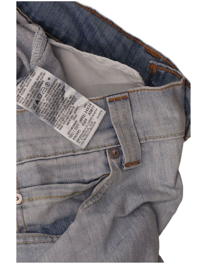 Levi's Jean Slim 511 Femme W34 L34 Bleu Coton