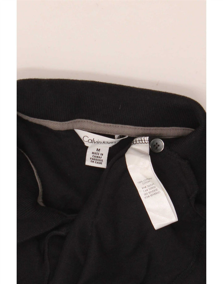 Calvin Klein Polo Homme Noir Moyen Coton