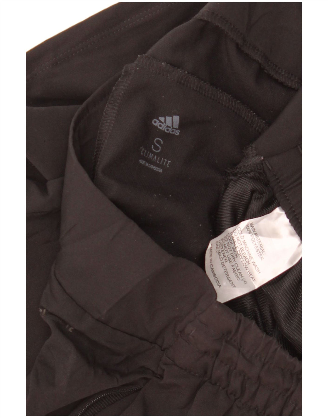 Adidas Climalite Sport Shorts UK 10 Petit Noir Polyester