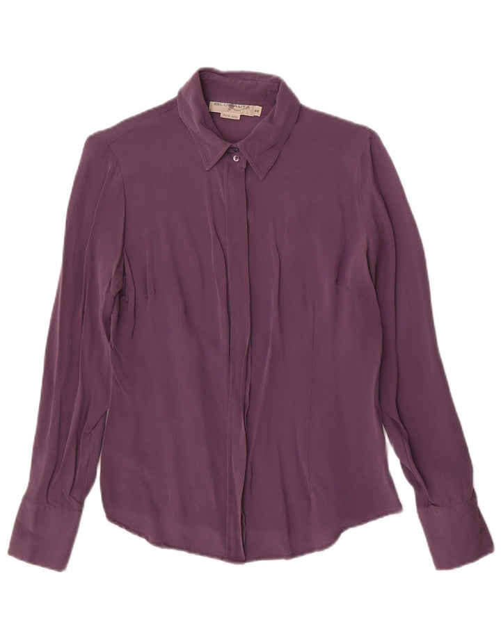 Blunauta Chemisier Femme IT 44 Soie Violet Moyen