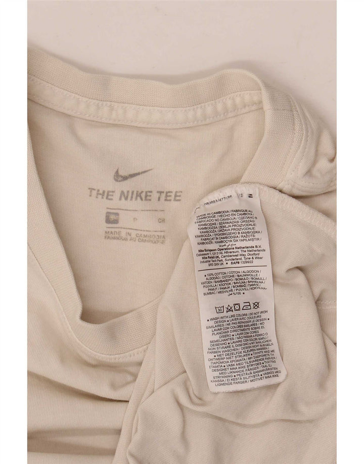 Nike T-Shirt Homme Petit Blanc Coton