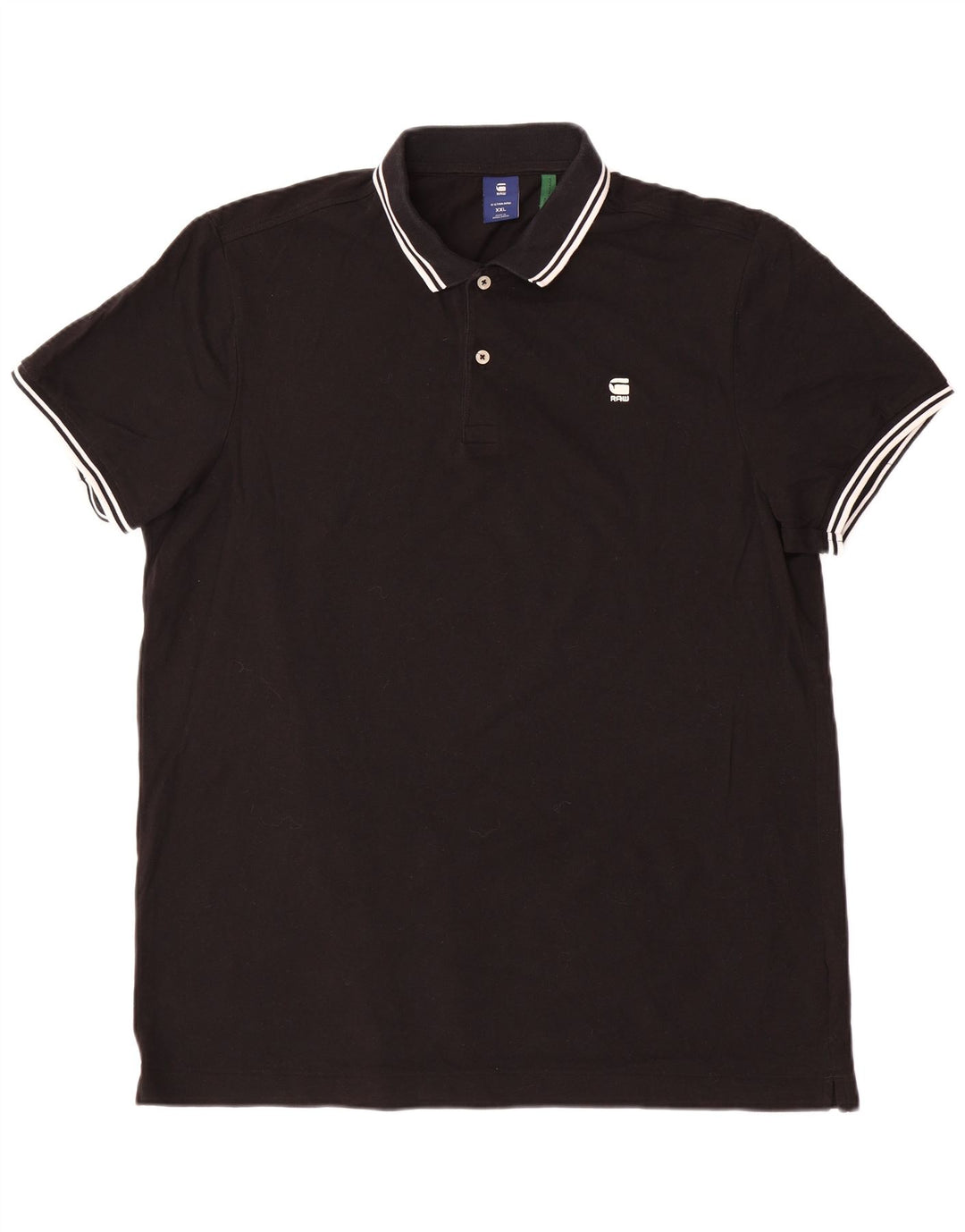 G-STAR Polo Homme 2XL Noir Coton