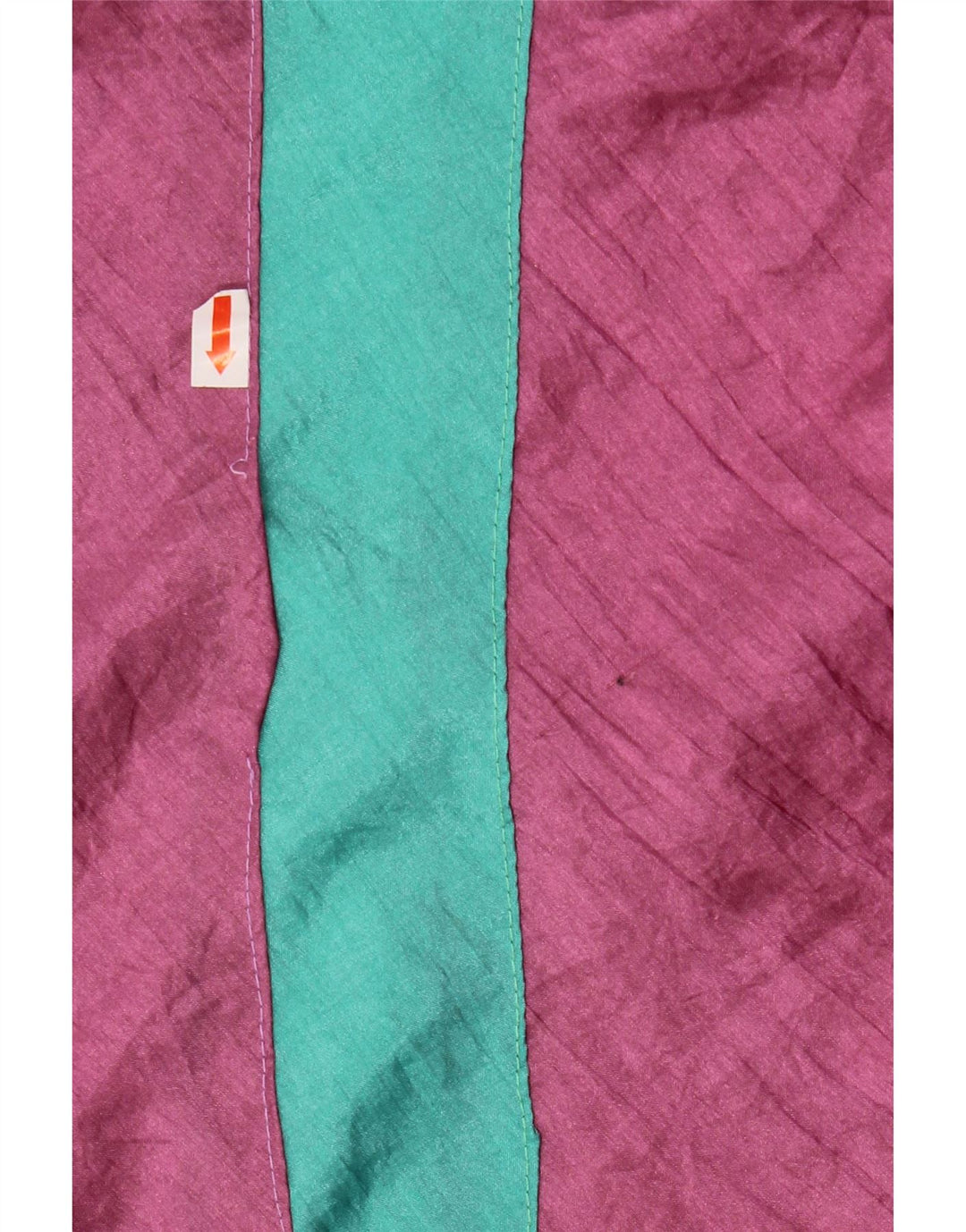 vintage Mens Survêtement Top Veste XL Rose Colourblock