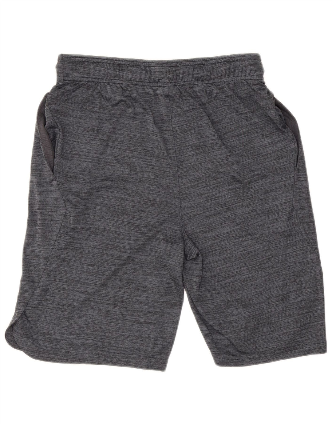 Reebok Short de Sport Homme Gris Moyen Polyester