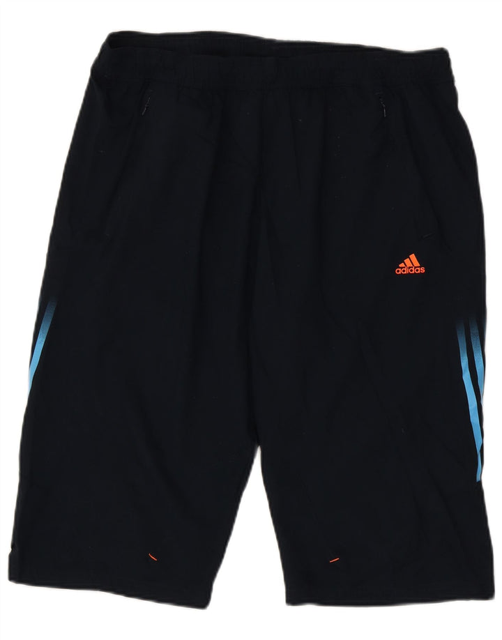 Adidas Short de sport pour homme Grand bleu marine Polyester