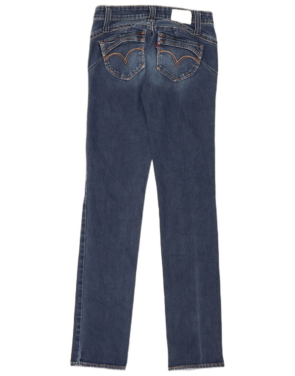 Levi's Jean Droit Demi Curve Femme W26 L32 Bleu Coton