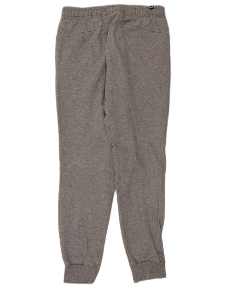 Puma Pantalon de Survêtement Joggers Homme Gris Moyen Moucheté Coton