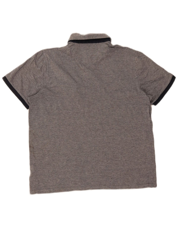 TED BAKER Polo Homme Taille 5 XL Gris Coton